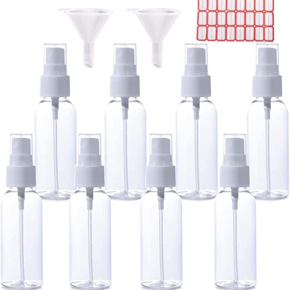 Spray Bottle Small - PET Plastic 20z/50ml
Spray Bottles (8 Pack)